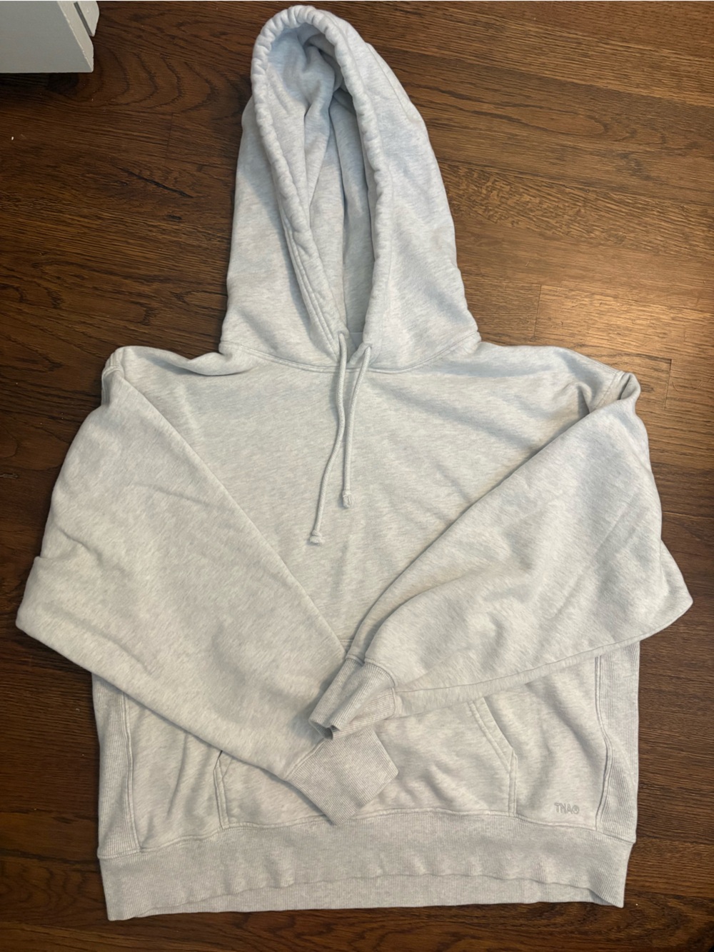 TNA Light Gray Pullover Hoodie